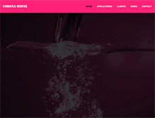 Tablet Screenshot of coronaozone.com